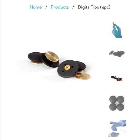 DIGITS texting finger pads NEW QUIRKY - Picture 4 of 6